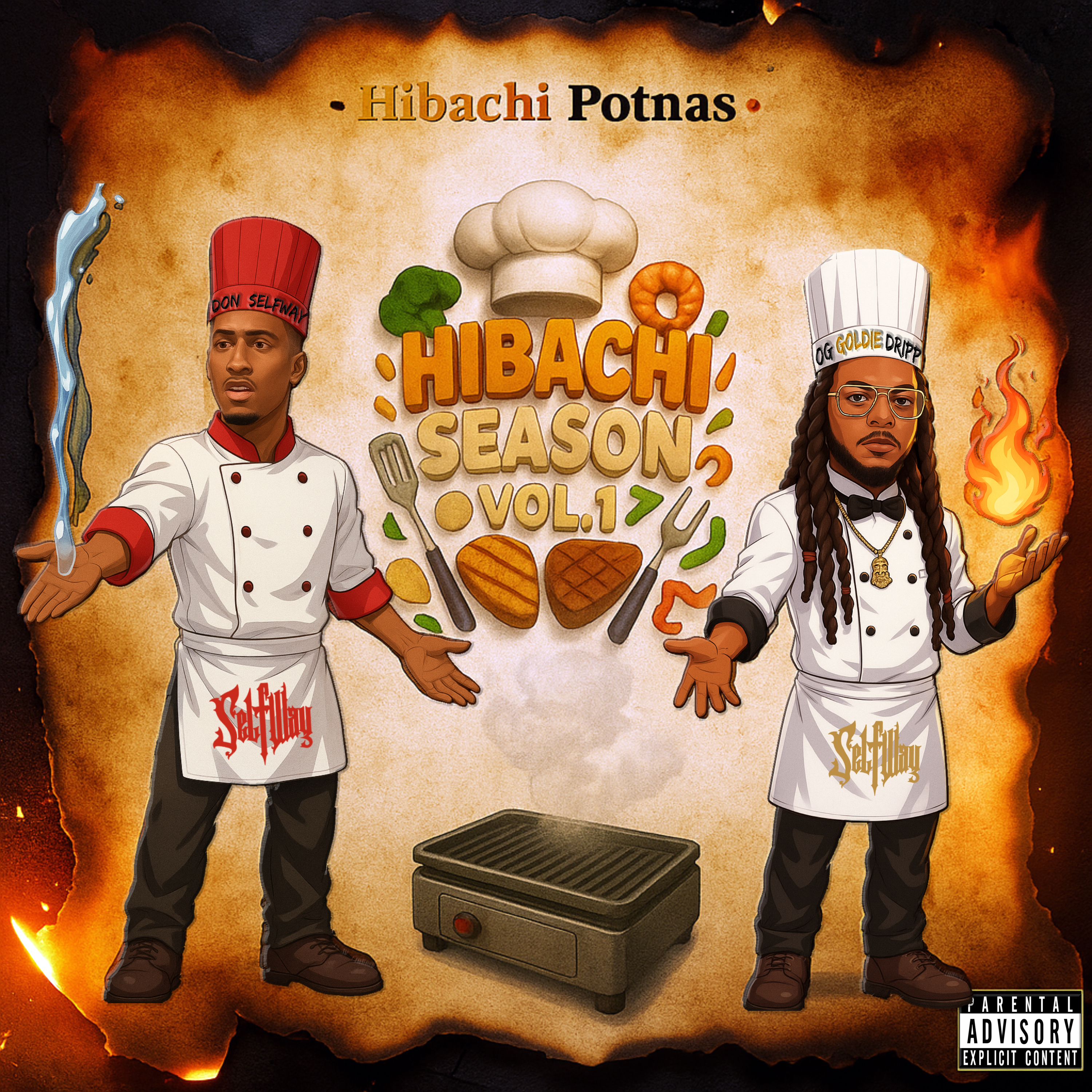 Hibachi Potnas Vol.1 cover
